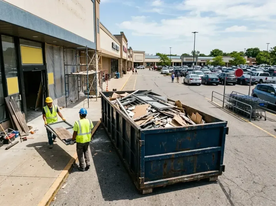 retail-store-renovation-debris-003 — frequently asked questions, Roll-off Dumpster Rentals in Mondovi, WI